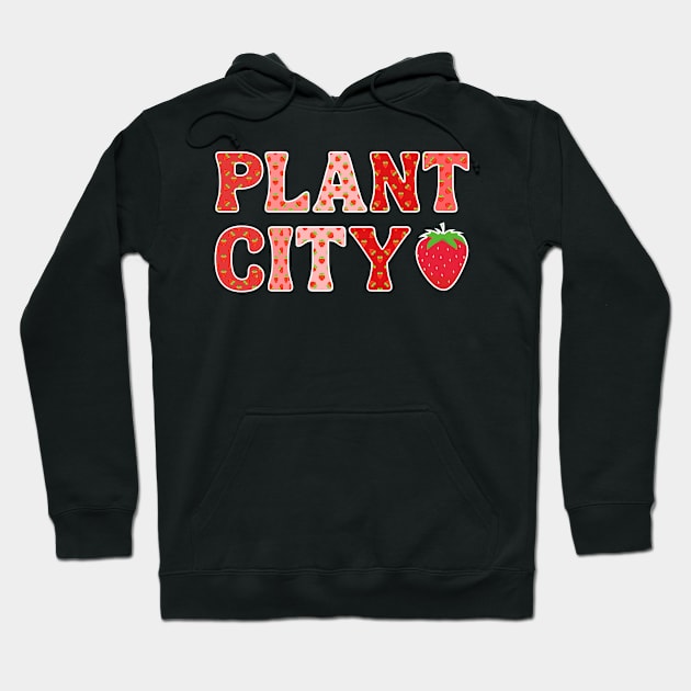 Strawberry Festival Season Plant City Cute Mom Girl Women Hoodie by weirdboy